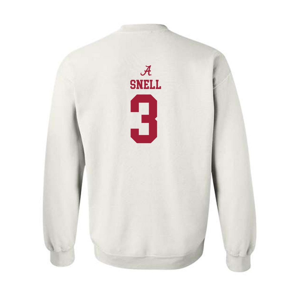 Alabama - NCAA Baseball : Kade Snell - Classic Shersey Crewneck Sweatshirt-3