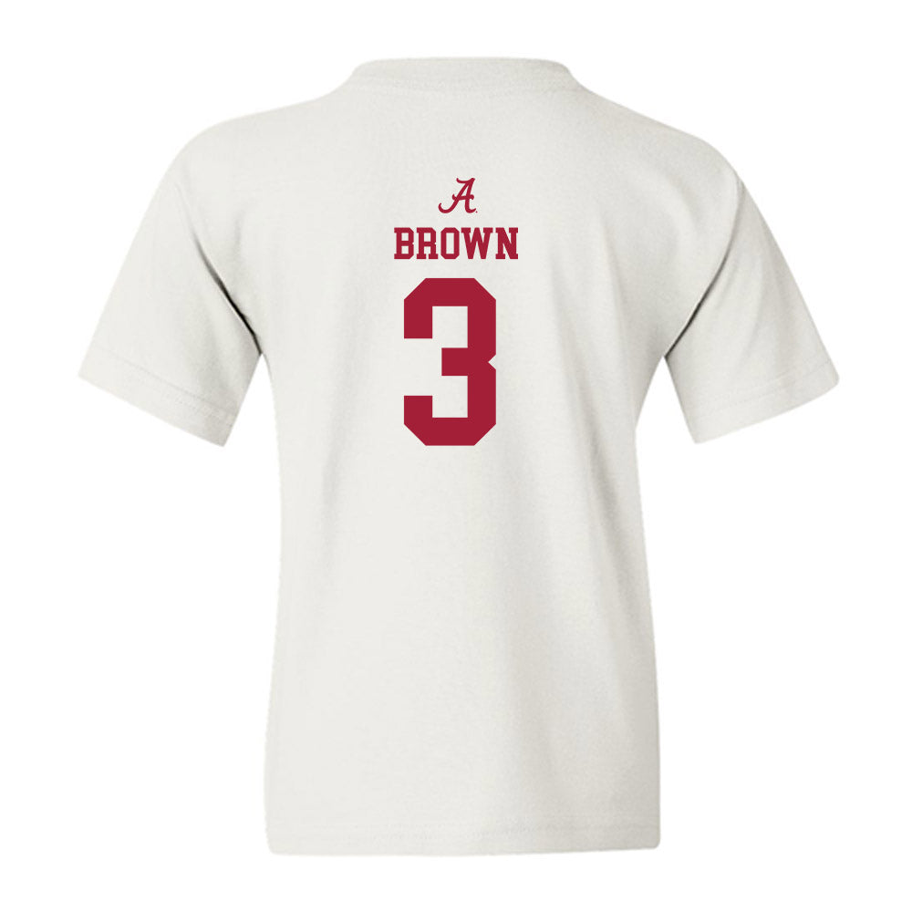 Alabama - NCAA Women's Soccer : Avery Brown - Classic Shersey Youth T-Shirt-3