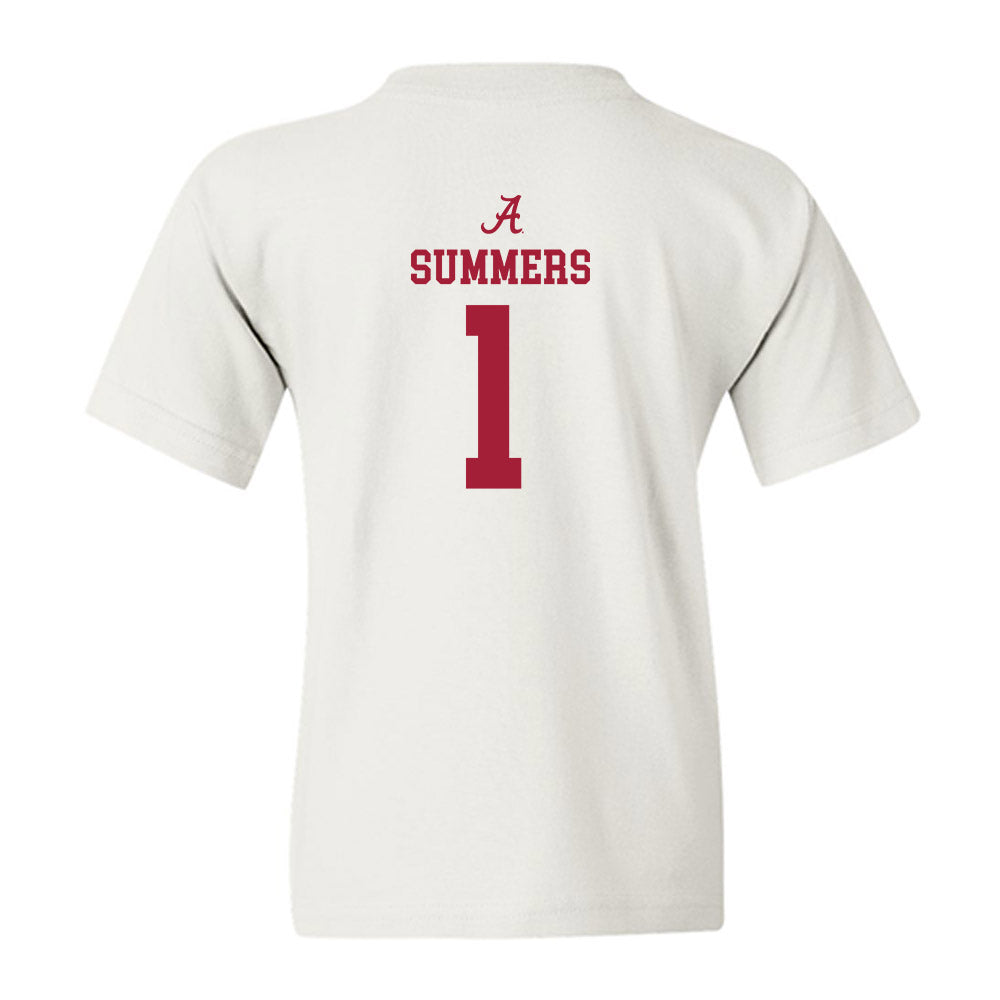 Alabama - NCAA Men's Basketball : Holly Summers - Classic Shersey Youth T-Shirt-2