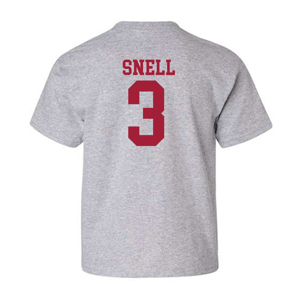 Alabama - NCAA Baseball : Kade Snell - Classic Shersey Youth T-Shirt-3