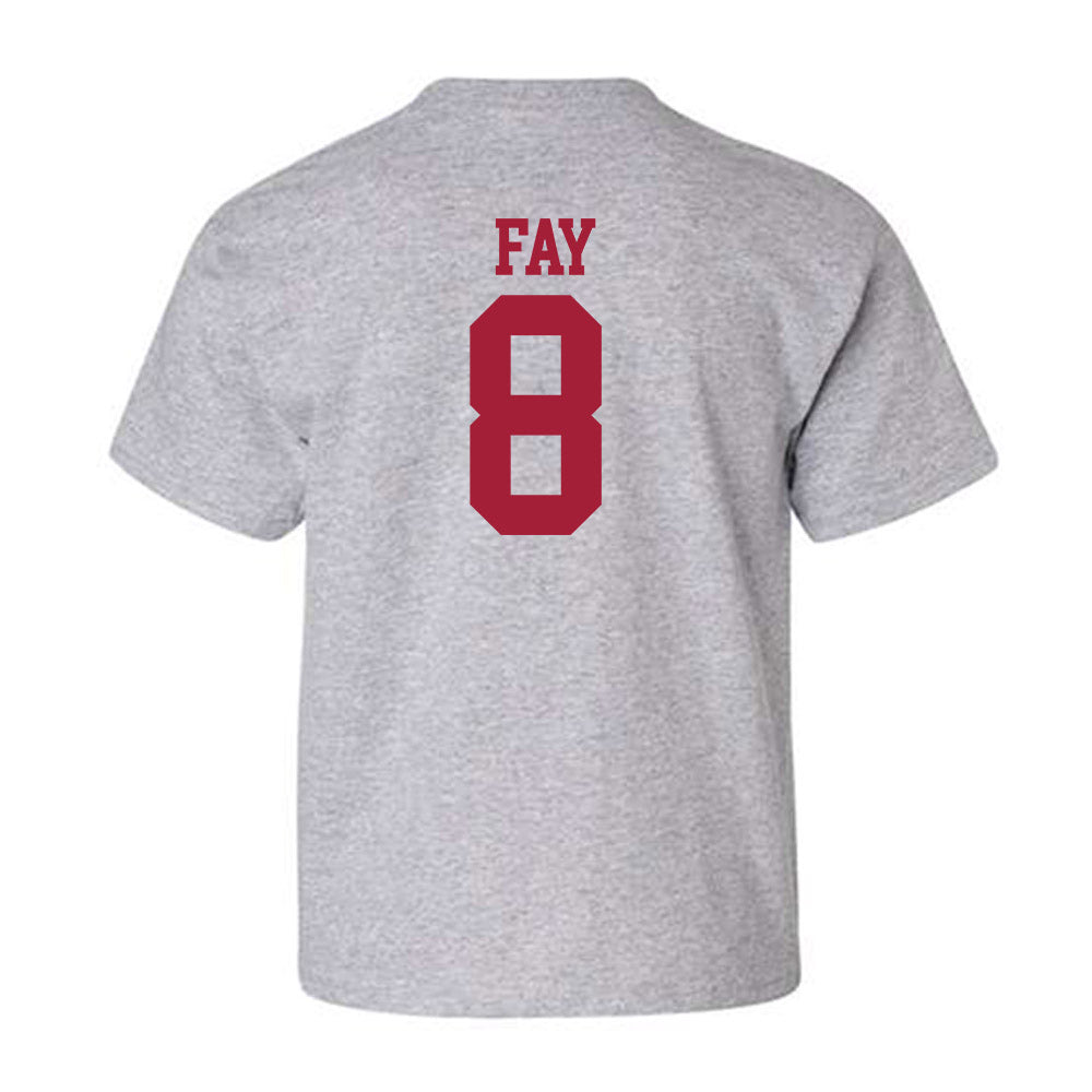 Alabama - NCAA Baseball : Tyler Fay - Classic Shersey Youth T-Shirt-2