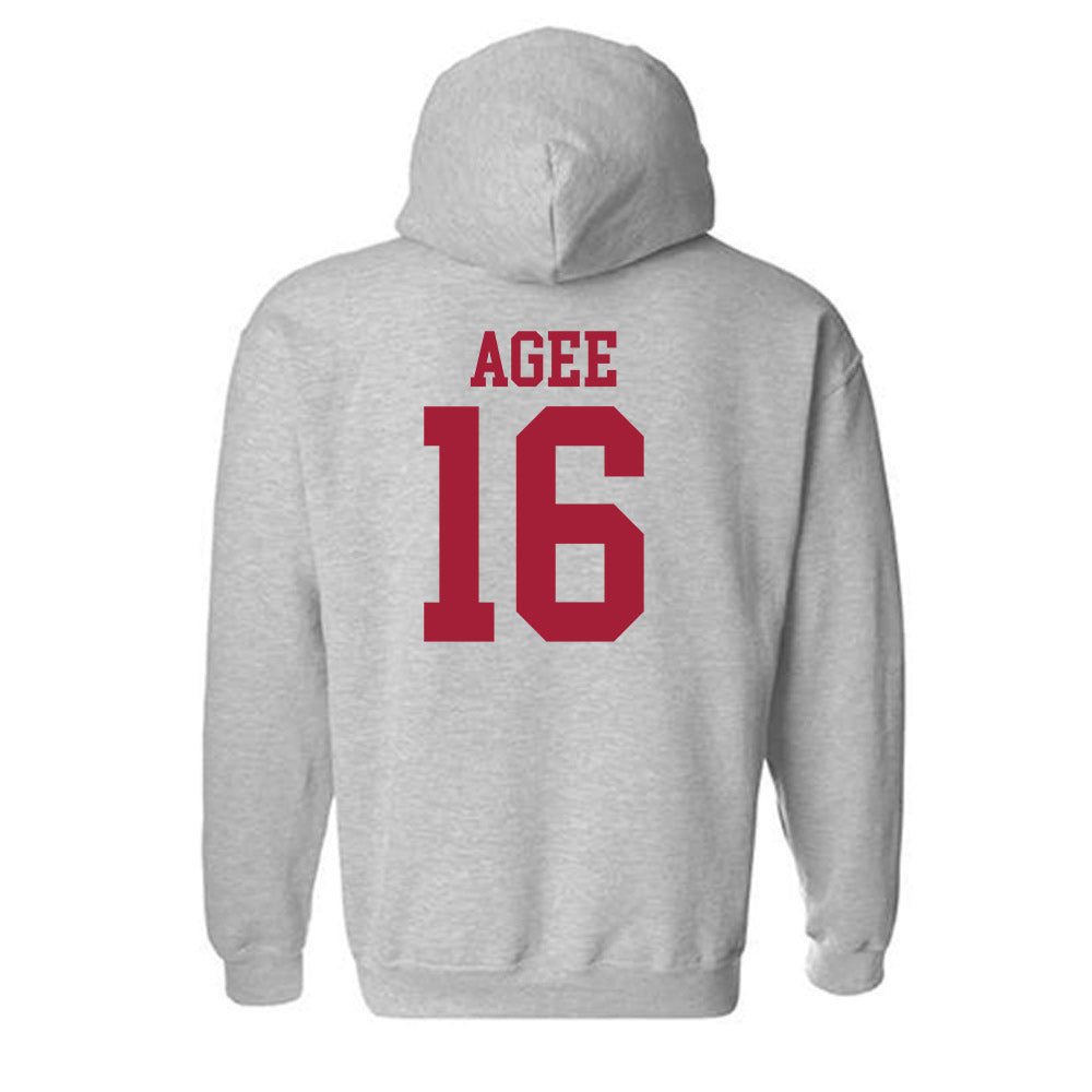 Alabama - NCAA Women's Volleyball : Sophie Agee - Classic Shersey Hooded Sweatshirt-3