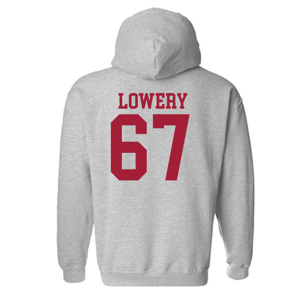 Alabama - NCAA Baseball : Egan Lowery - Classic Shersey Hooded Sweatshirt-3