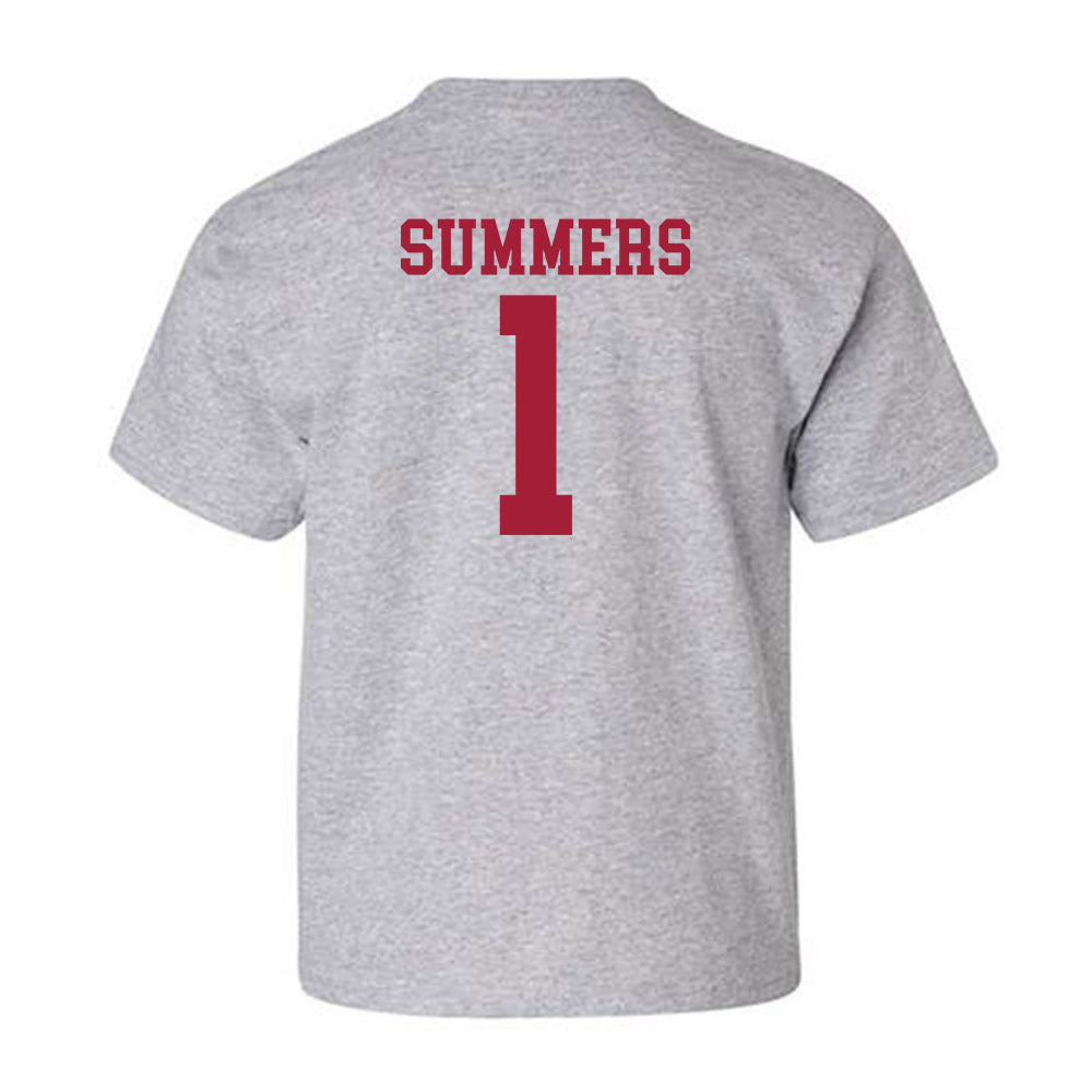 Alabama - NCAA Men's Basketball : Holly Summers - Classic Shersey Youth T-Shirt-2