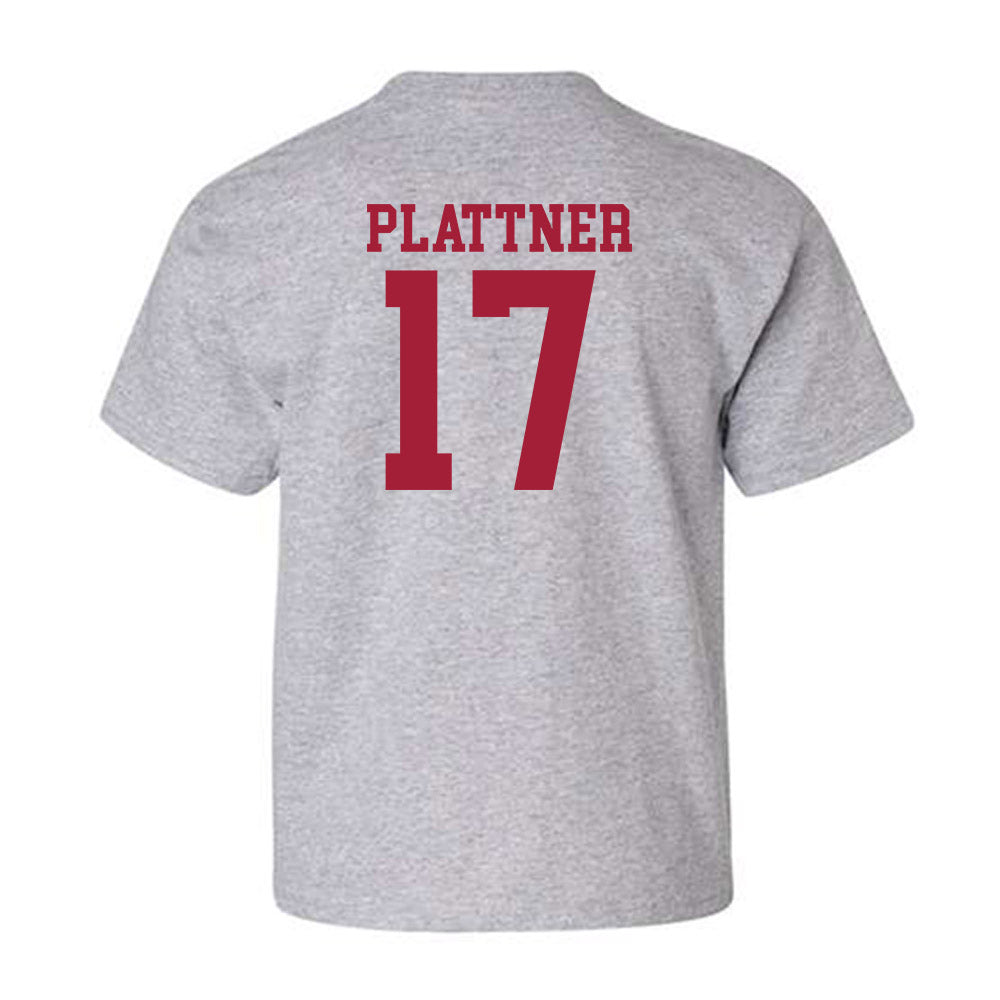 Alabama - NCAA Baseball : Will Plattner - Classic Shersey Youth T-Shirt-2