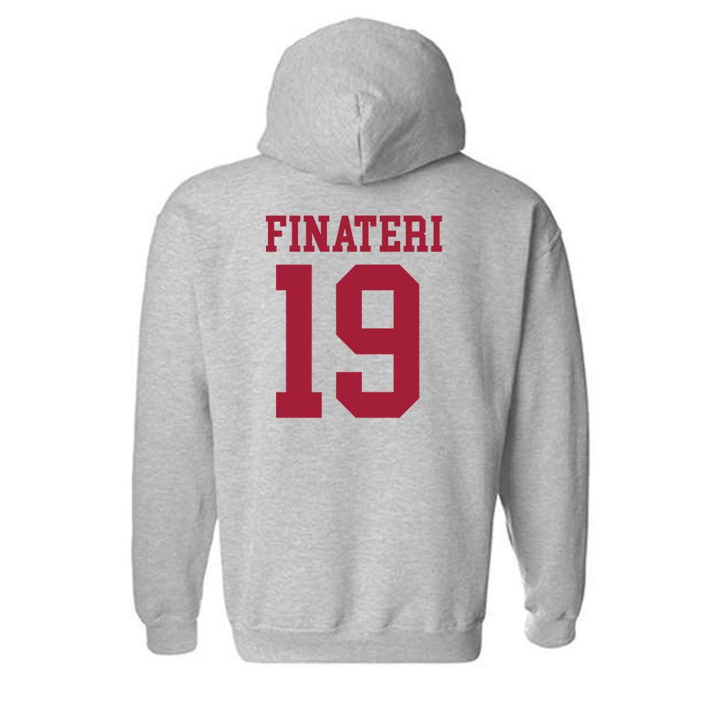 Alabama - NCAA Baseball : Aeden Finateri - Classic Shersey Hooded Sweatshirt-3