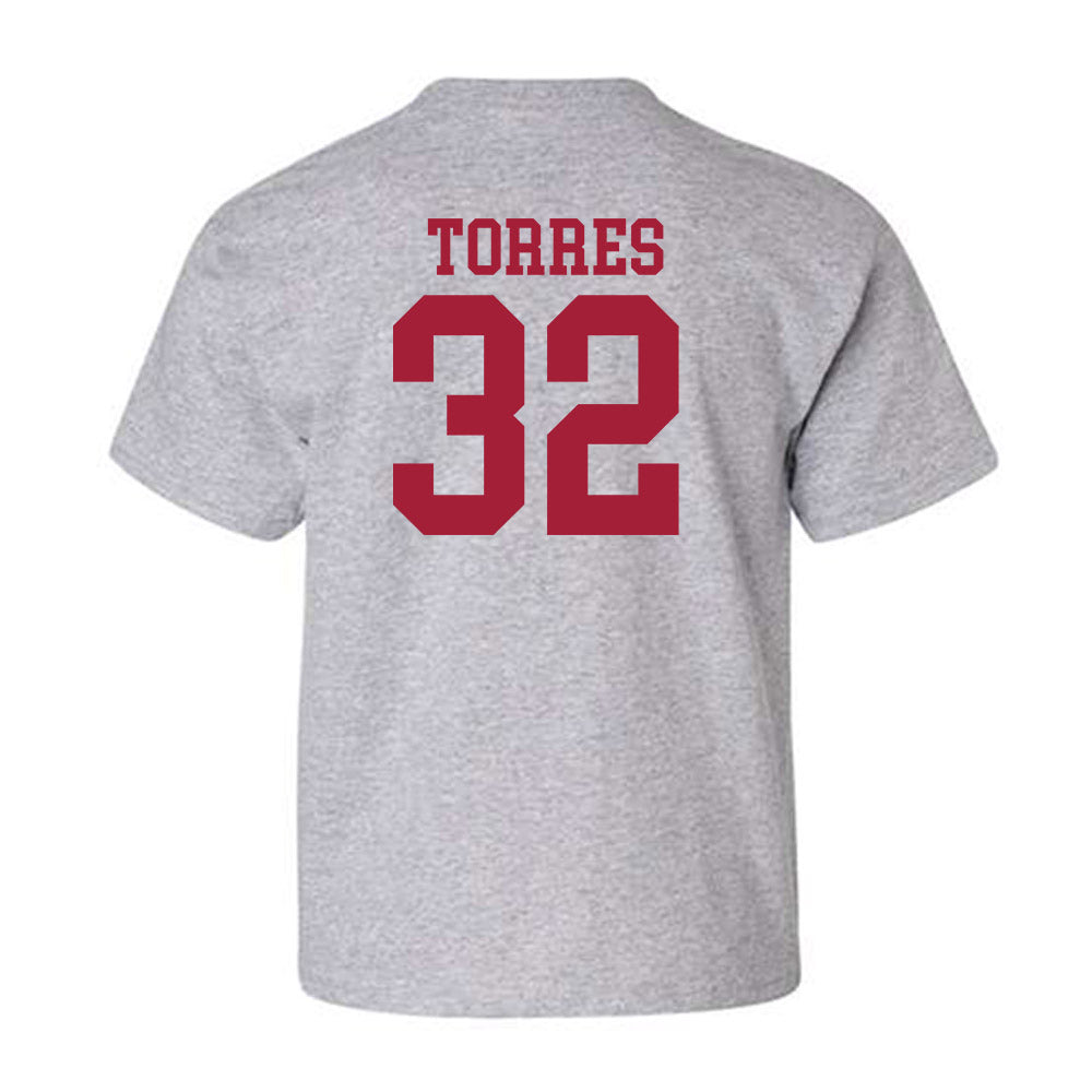 Alabama - NCAA Baseball : Jason Torres - Classic Shersey Youth T-Shirt-3