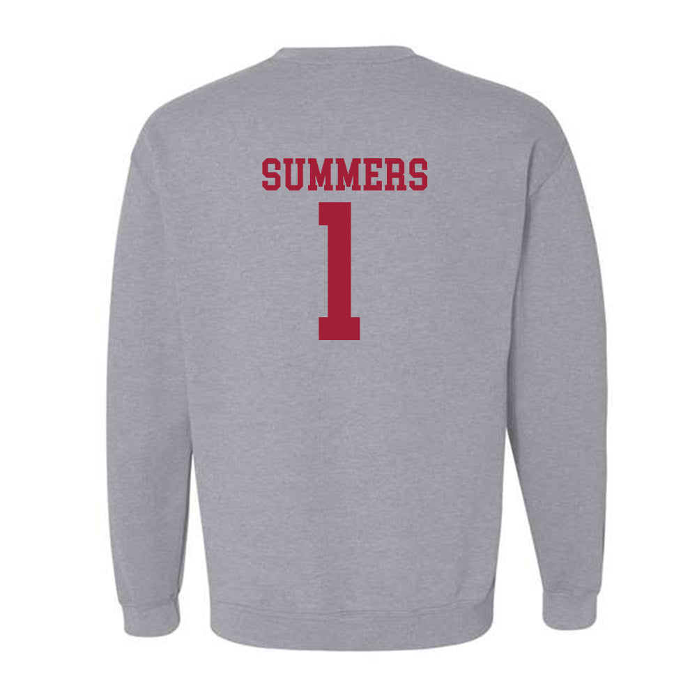 Alabama - NCAA Men's Basketball : Holly Summers - Classic Shersey Crewneck Sweatshirt-3