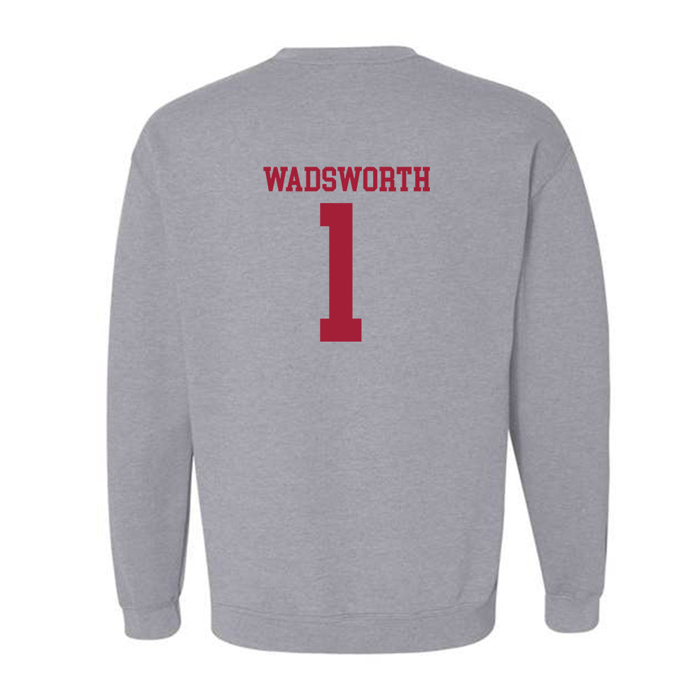 Alabama - NCAA Men's Basketball : Kari Wadsworth - Classic Shersey Crewneck Sweatshirt-2