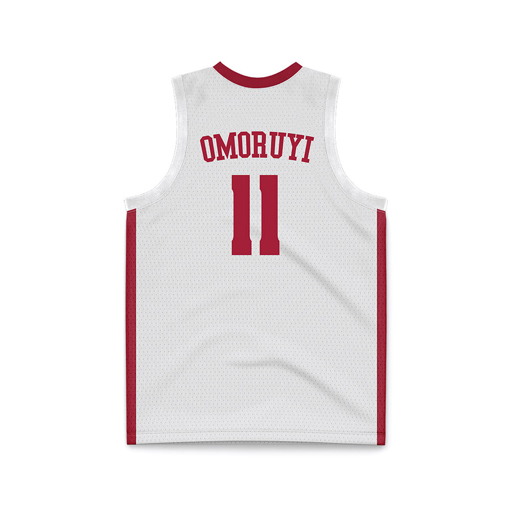 Alabama - NCAA Men's Basketball : Clifford Omoruyi - White Basketball Jersey