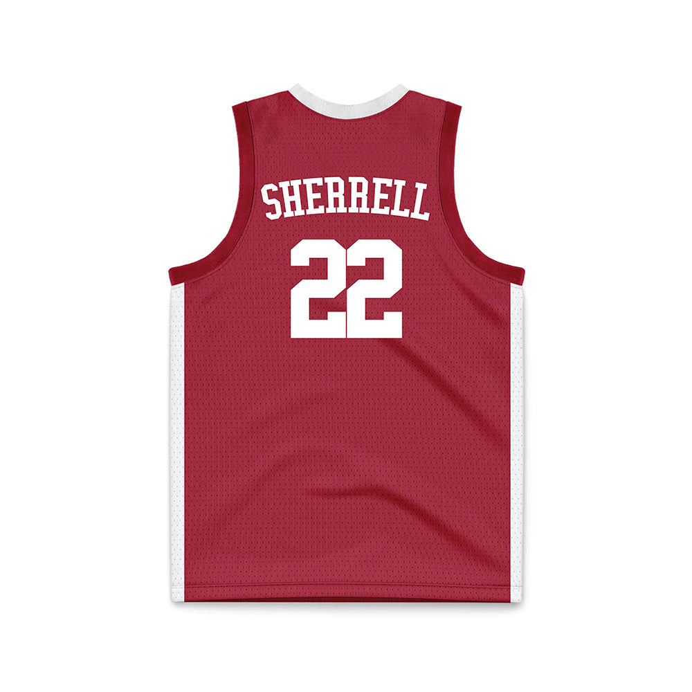 Alabama - NCAA Men's Basketball : Aiden Sherrell - Crimson Basketball Jersey