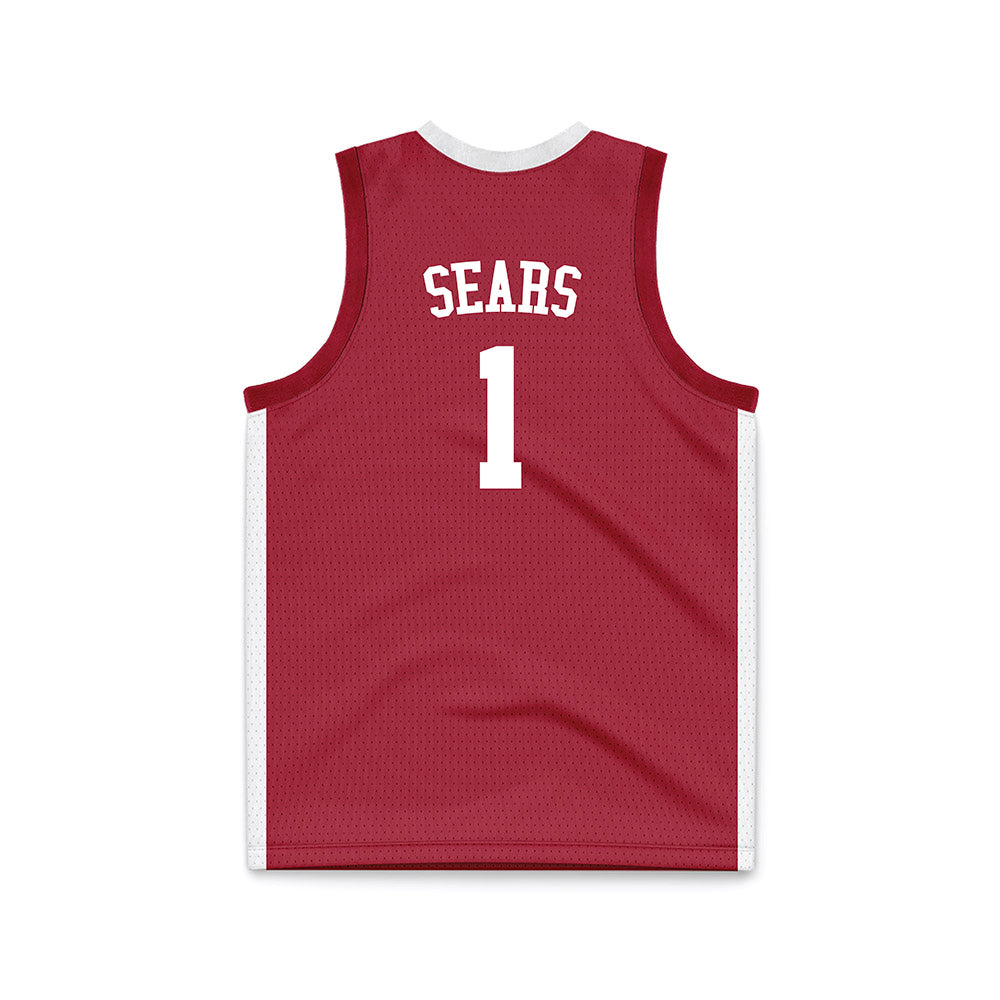 Alabama - NCAA Men's Basketball : Mark Sears - Crimson Basketball Jersey