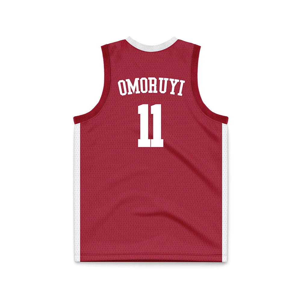 Alabama - NCAA Men's Basketball : Clifford Omoruyi - Crimson Basketball Jersey