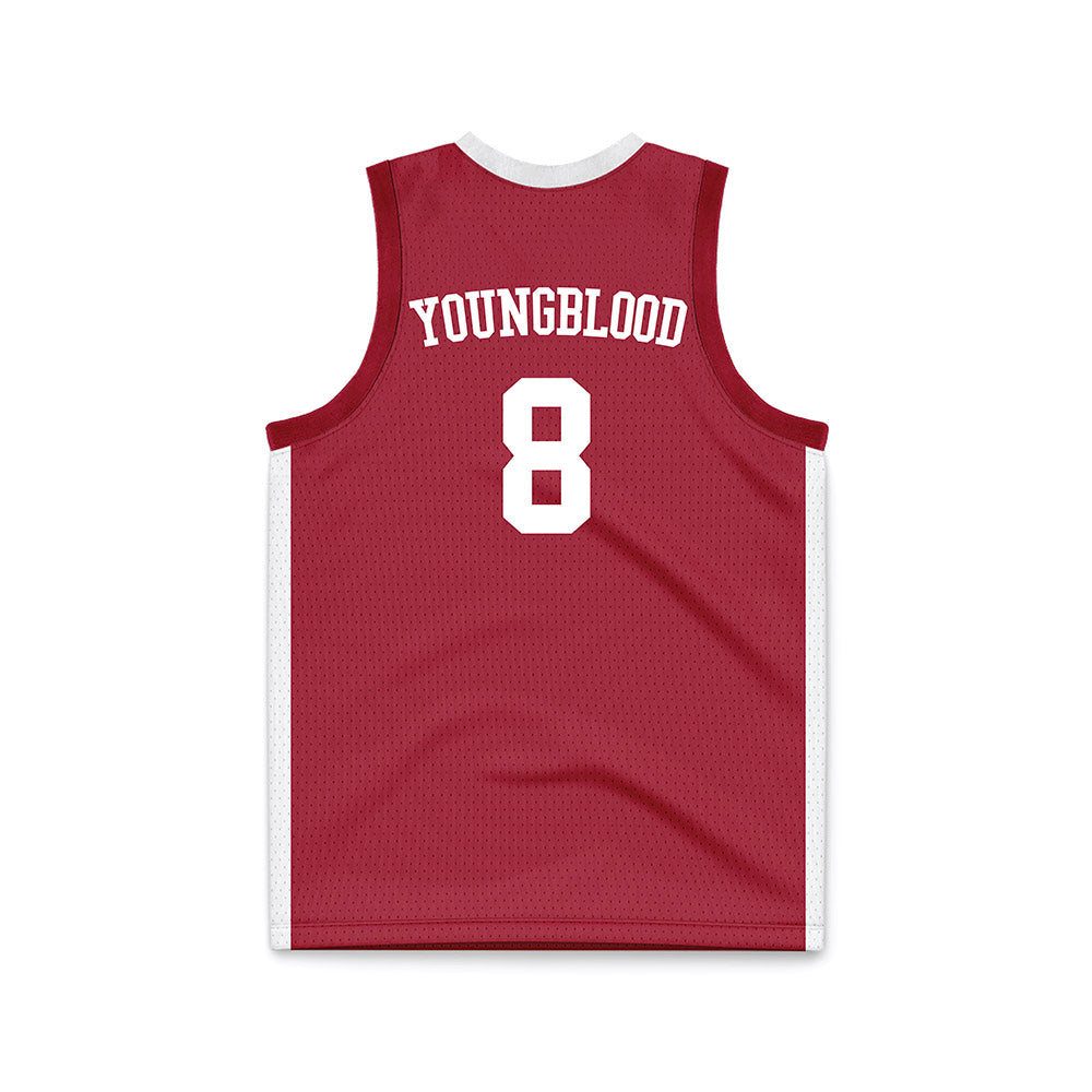 Alabama - NCAA Men's Basketball : Chris Youngblood - Crimson Basketball Jersey