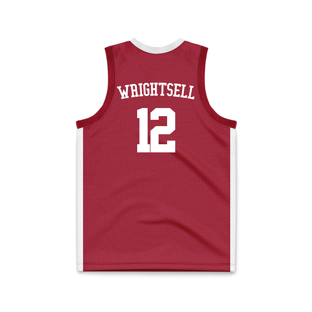 Alabama - NCAA Men's Basketball : Latrell Wrightsell - Crimson Basketball Jersey