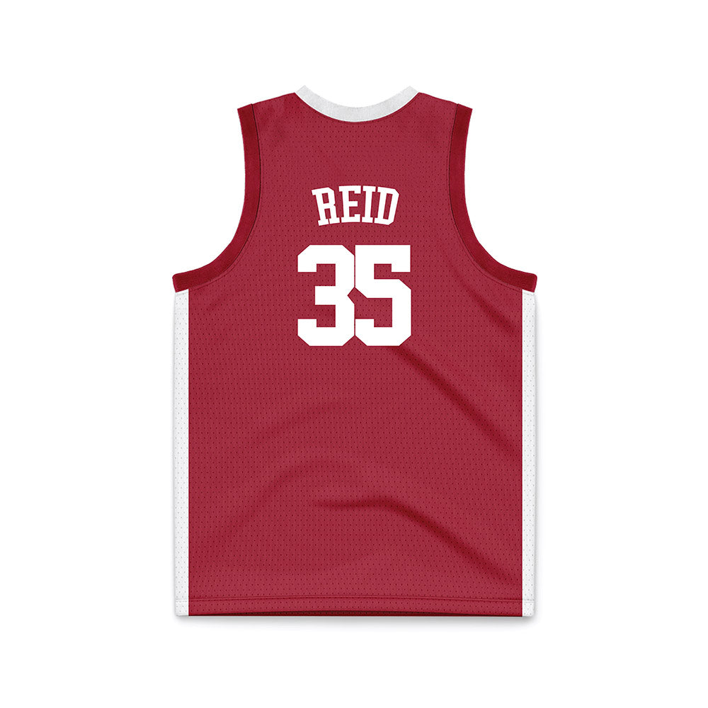 Alabama - NCAA Men's Basketball : Derrion Reid - Crimson Basketball Jersey
