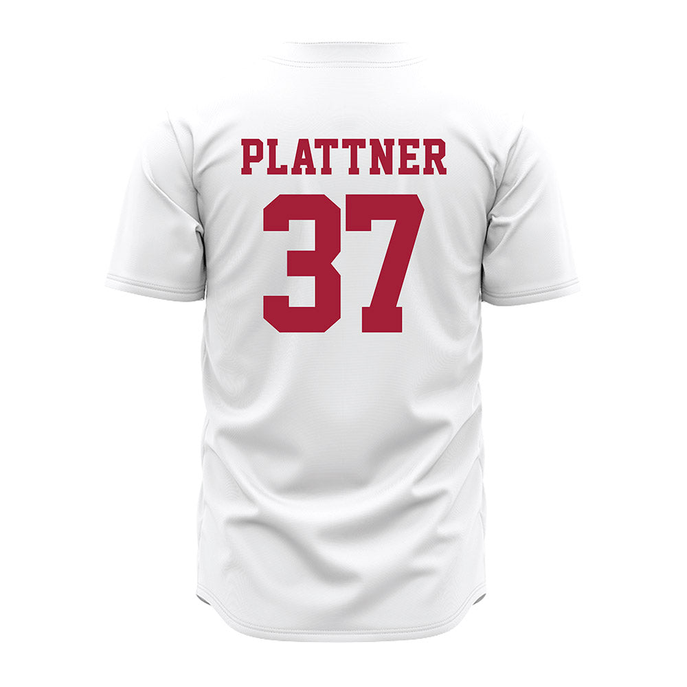 Alabama - NCAA Baseball : Will Plattner - White Jersey