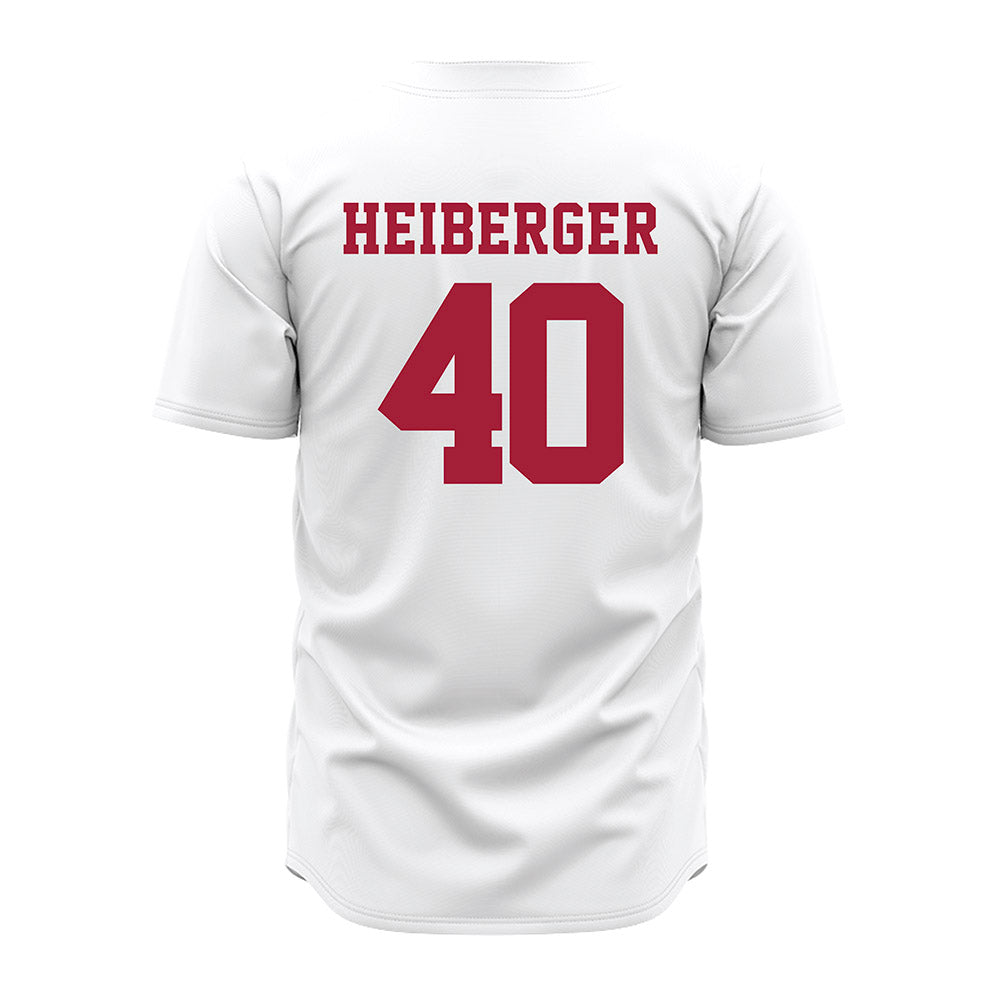 Alabama - NCAA Baseball : Matthew Heiberger - White Jersey