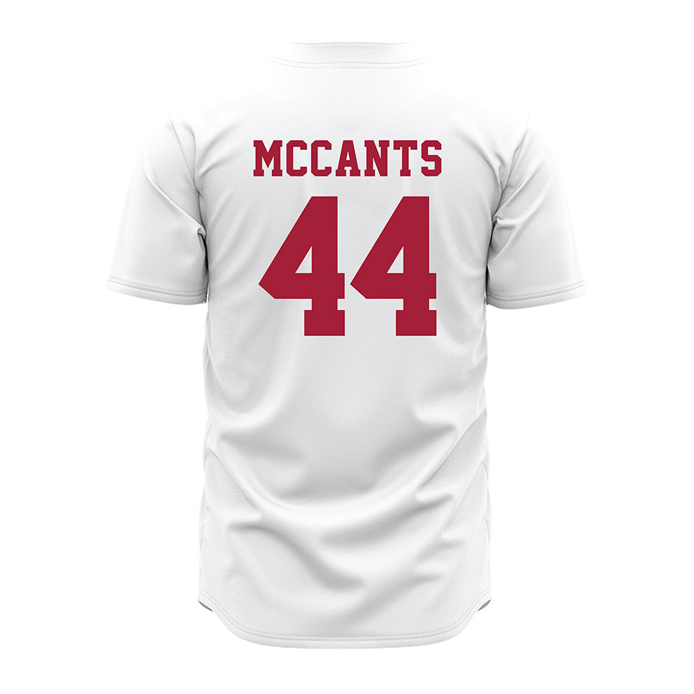 Alabama - NCAA Baseball : TJ McCants - White Jersey