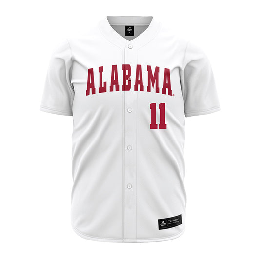 Alabama - NCAA Baseball : Coulson Buchanan - White Jersey
