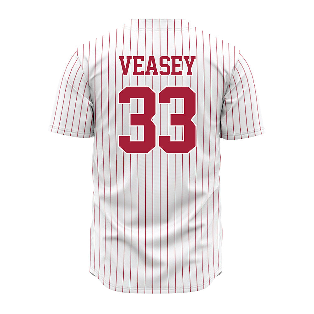 Alabama - NCAA Baseball : Ariston Veasey - Pinstripe Jersey