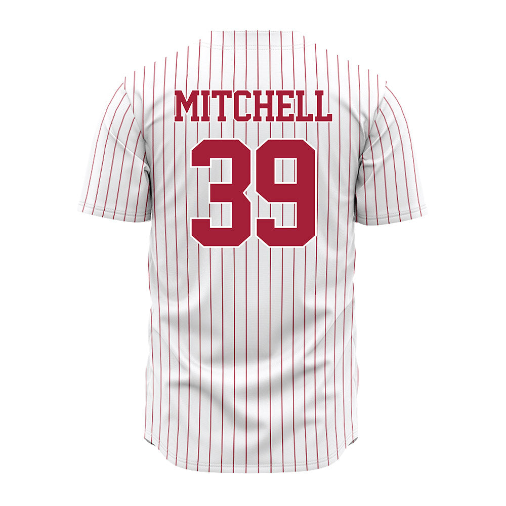 Alabama - NCAA Baseball : Sam Mitchell - Pinstripe Jersey