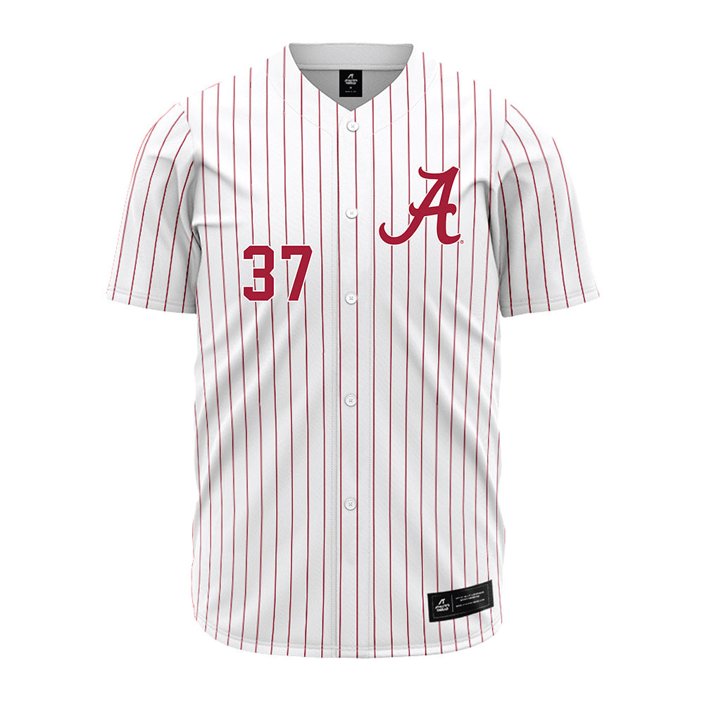 Alabama - NCAA Baseball : Will Plattner - Pinstripe Jersey