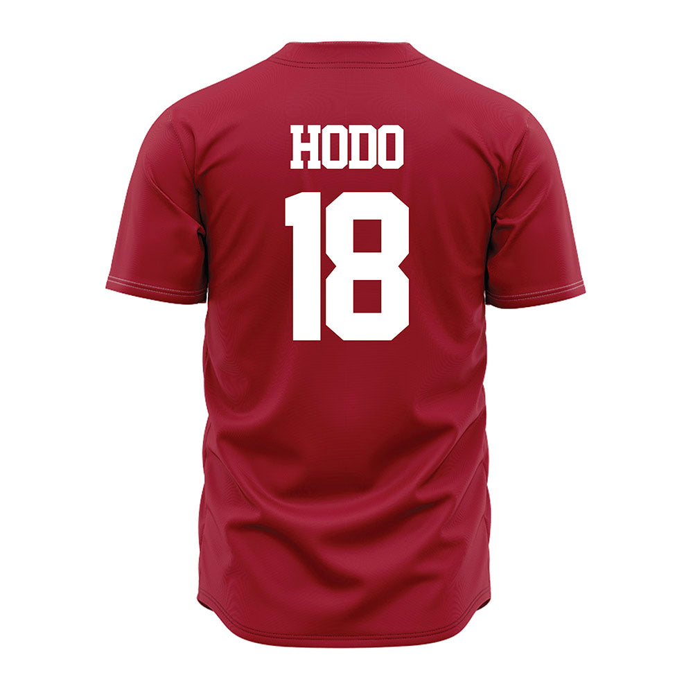 Alabama - NCAA Baseball : Will Hodo - Red Jersey-1