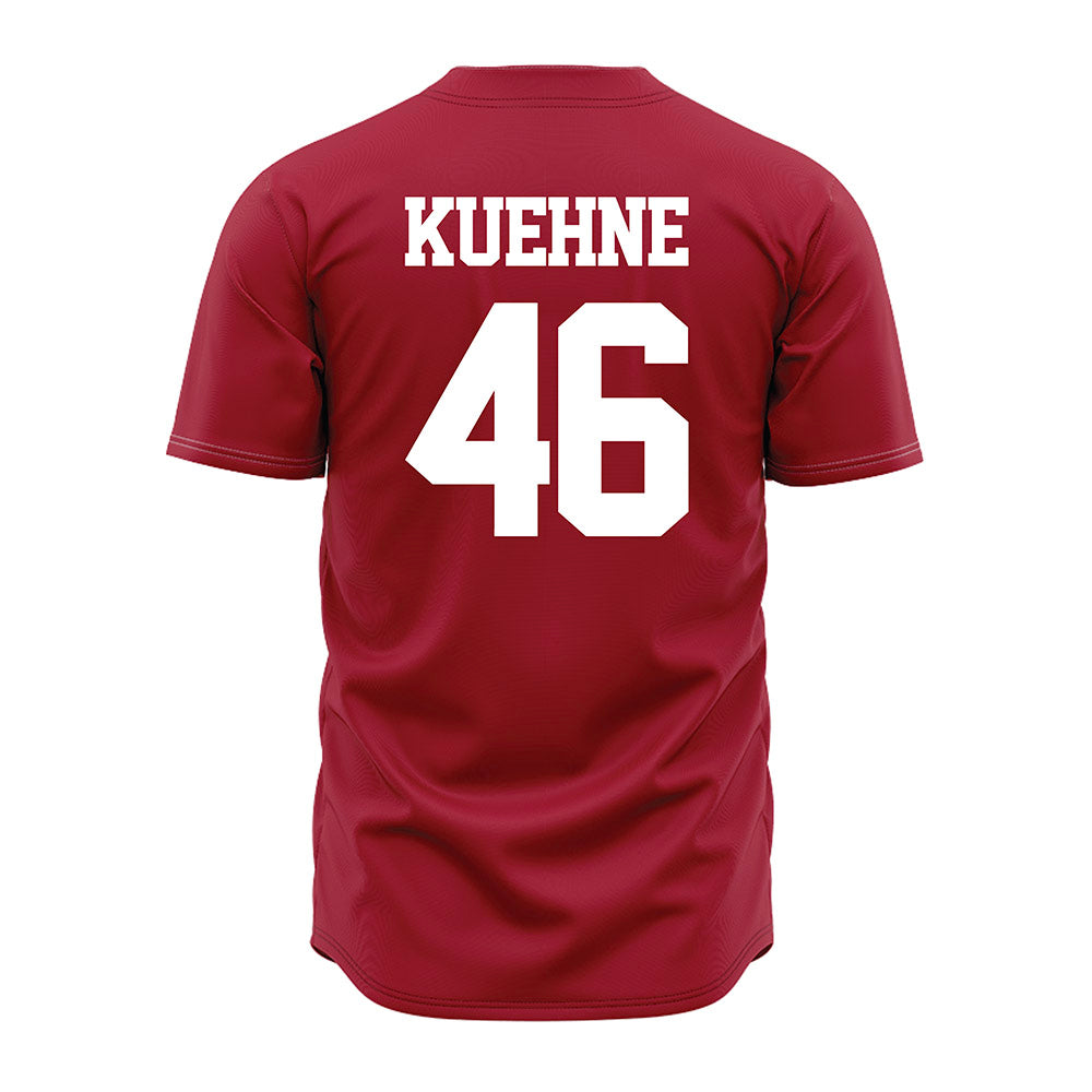Alabama - NCAA Baseball : Carson Kuehne - Red Jersey-1
