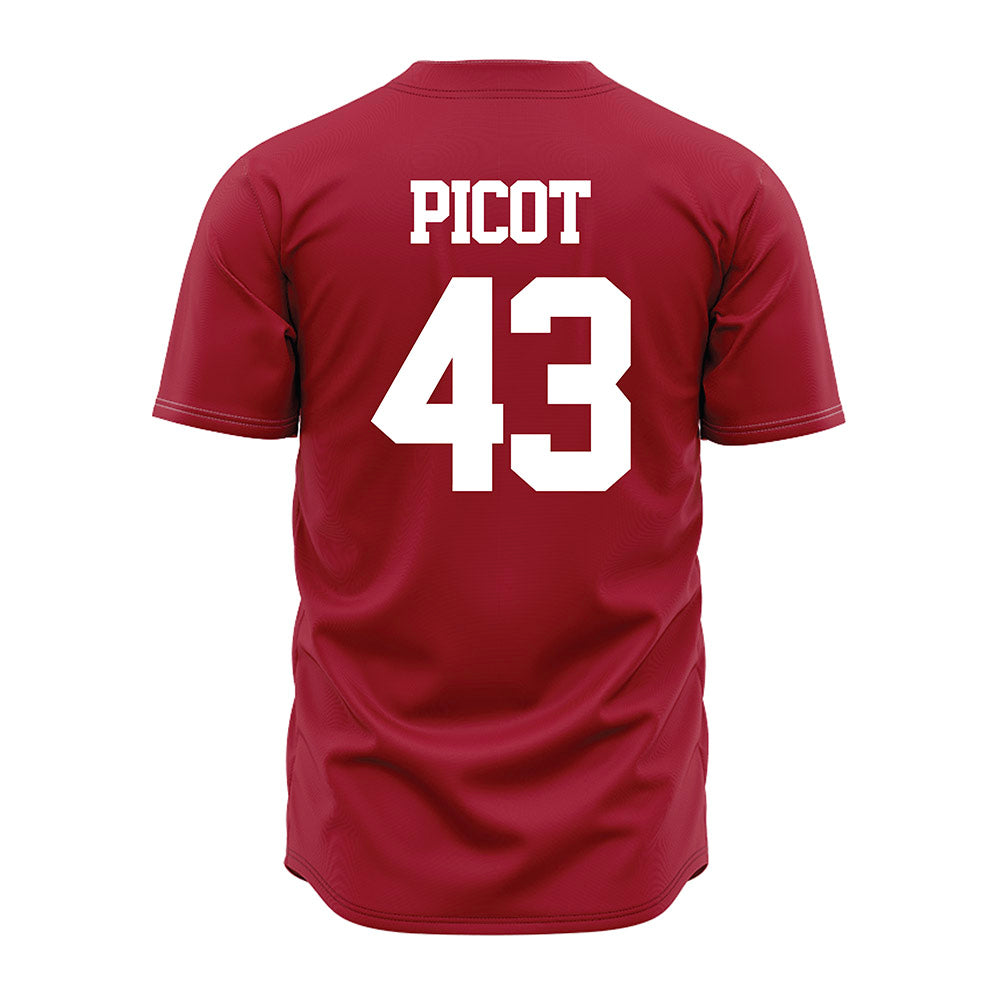 Alabama - NCAA Baseball : Parker Picot - Red Jersey