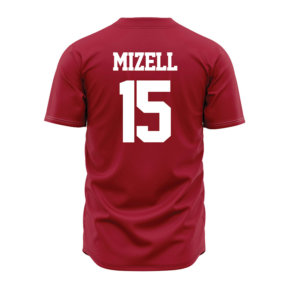 Alabama - NCAA Baseball : Coleman Mizell - Red Jersey