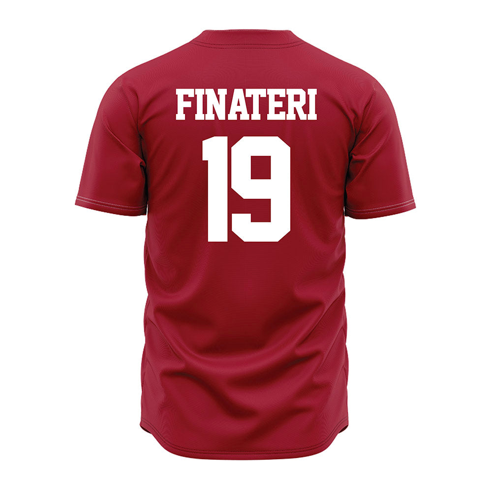 Alabama - NCAA Baseball : Aeden Finateri - Red Jersey-1