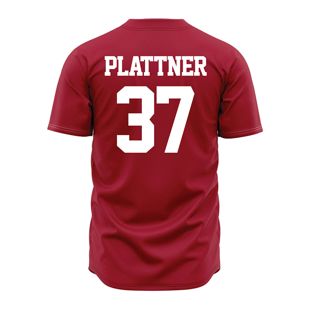 Alabama - NCAA Baseball : Will Plattner - Red Jersey