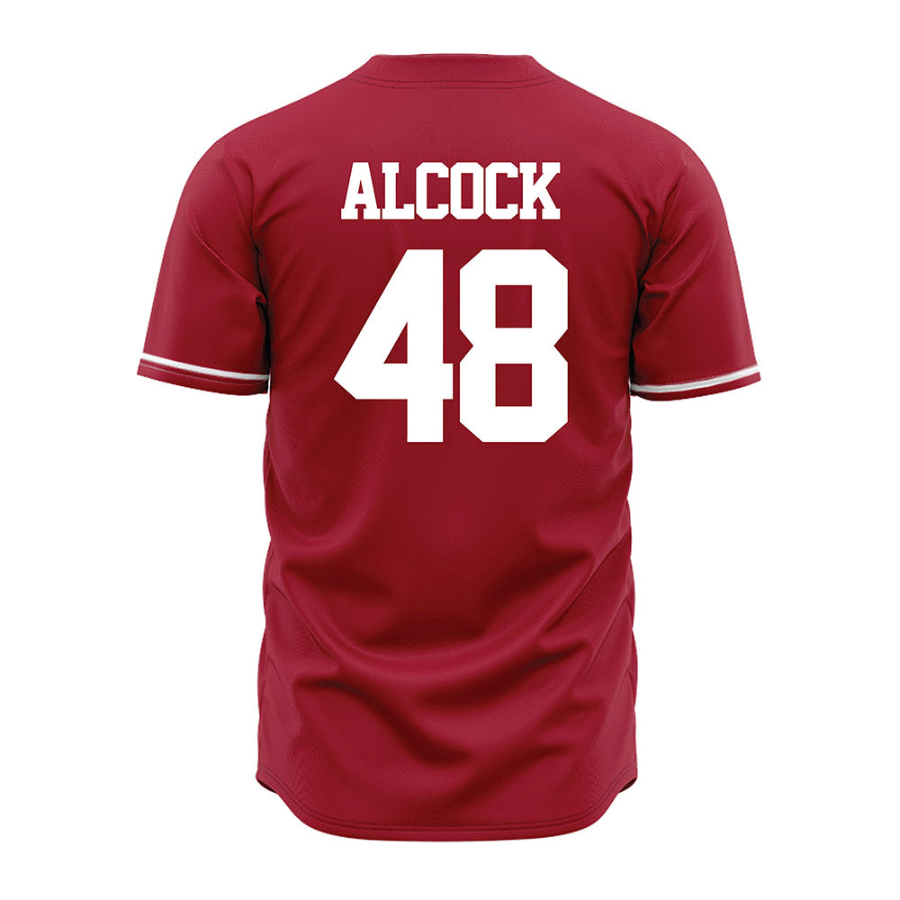 Alabama - NCAA Baseball : Bobby Alcock - Cardinal Jersey