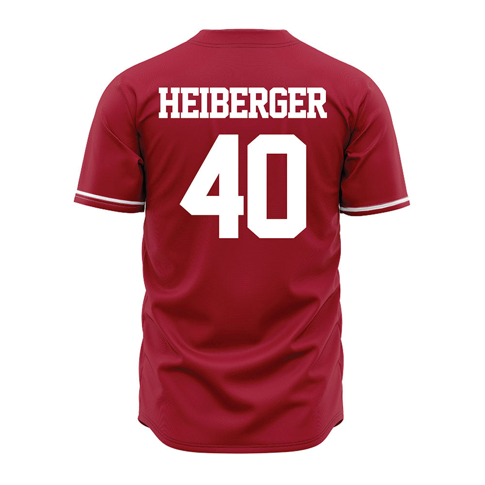 Alabama - NCAA Baseball : Matthew Heiberger - Cardinal Jersey