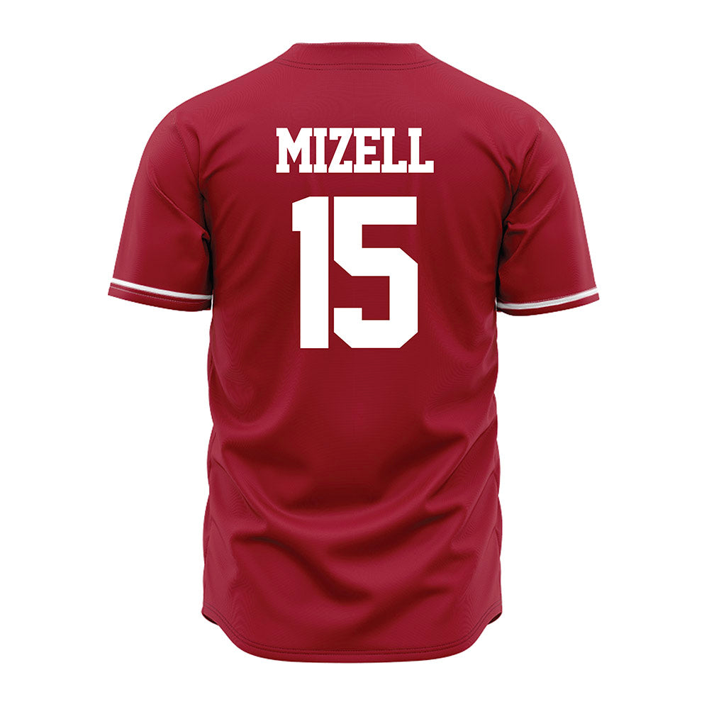 Alabama - NCAA Baseball : Coleman Mizell - Cardinal Jersey
