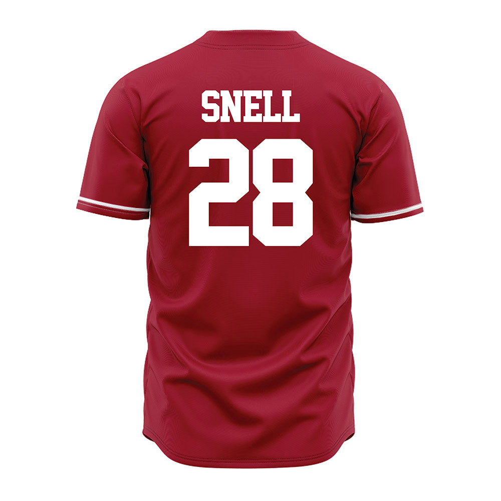 Alabama - NCAA Baseball : Kade Snell - Cardinal Jersey