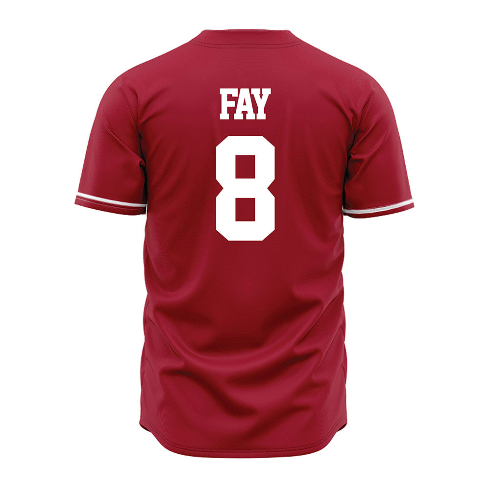 Alabama - NCAA Baseball : Tyler Fay - Cardinal Jersey