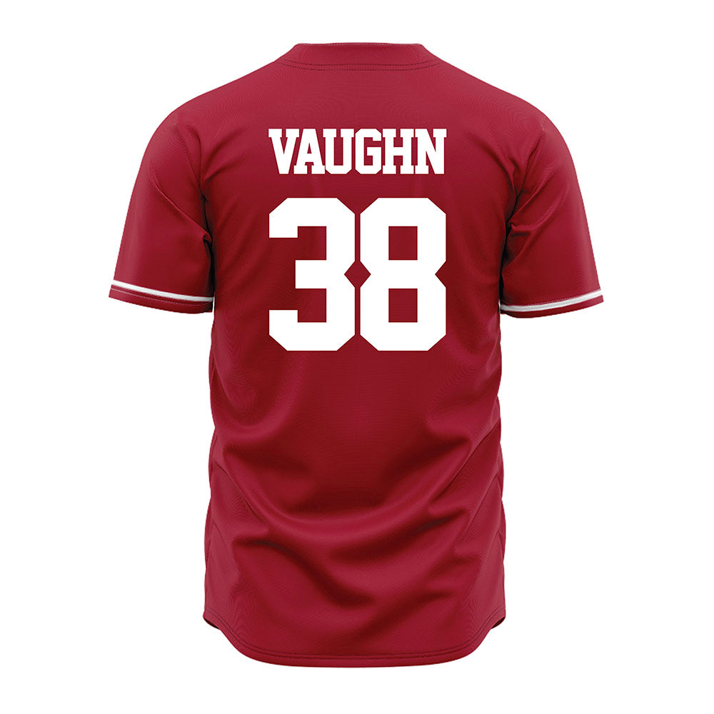Alabama - NCAA Baseball : Luke Vaughn - Cardinal Jersey