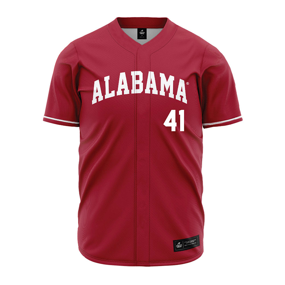 Alabama - NCAA Baseball : Connor Ball - Cardinal Jersey