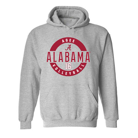 Alabama - NCAA Women's Volleyball : Sophie Agee - Classic Fashion Shersey Hooded Sweatshirt-0