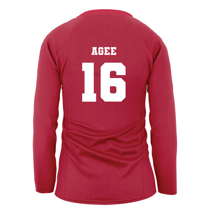 Alabama - NCAA Women's Volleyball : Sophie Agee - Crimson Volleyball Jersey