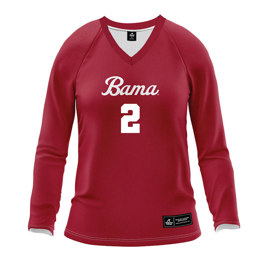 Alabama - NCAA Women's Volleyball : Callie Kieffer - Crimson Volleyball Jersey