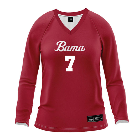 Alabama - NCAA Women's Volleyball : Ellery Rees - Crimson Volleyball Jersey