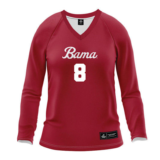 Alabama - NCAA Women's Volleyball : Lindsey Brown - Crimson Volleyball Jersey