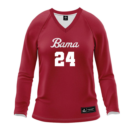 Alabama - NCAA Women's Volleyball : Natalie Repetti - Crimson Volleyball Jersey
