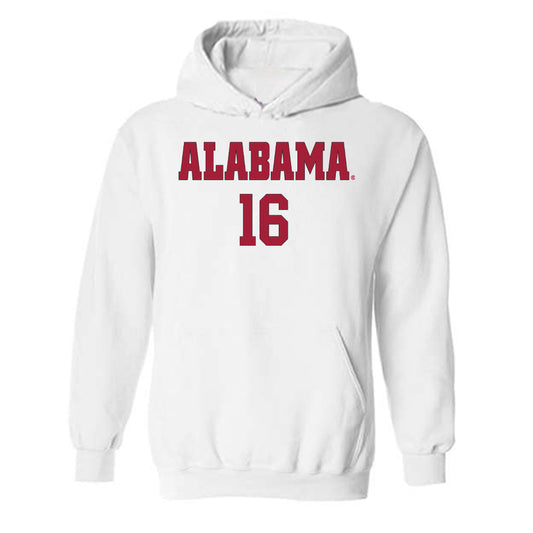 Alabama - NCAA Women's Volleyball : Sophie Agee - Replica Shersey Hooded Sweatshirt-0