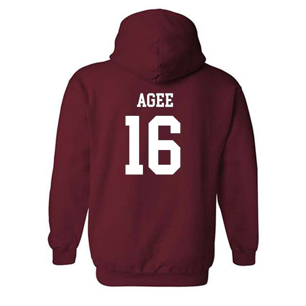 Alabama - NCAA Women's Volleyball : Sophie Agee - Replica Shersey Hooded Sweatshirt-1