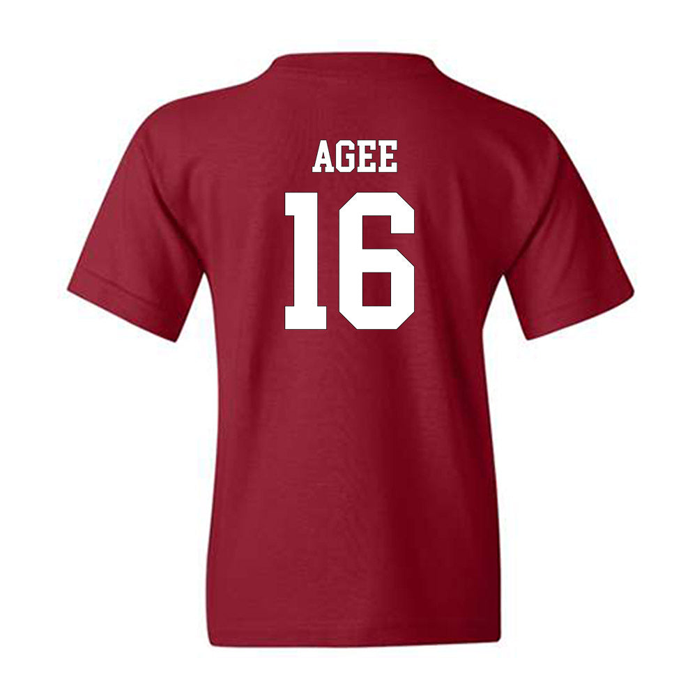 Alabama - NCAA Women's Volleyball : Sophie Agee - Replica Shersey Youth T-Shirt-1