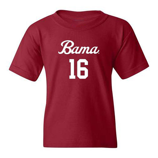 Alabama - NCAA Women's Volleyball : Sophie Agee - Replica Shersey Youth T-Shirt-0